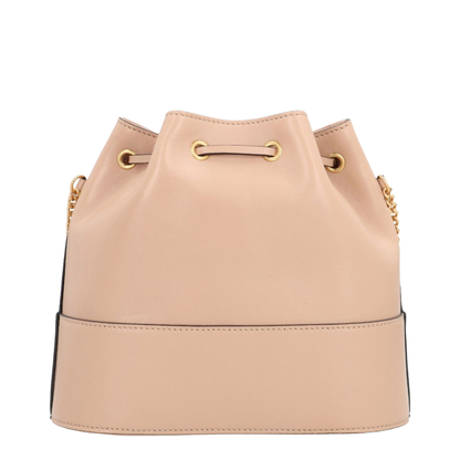 Mini Bucket Bag in Nappa with Vlogo Signature Chain - Image 5