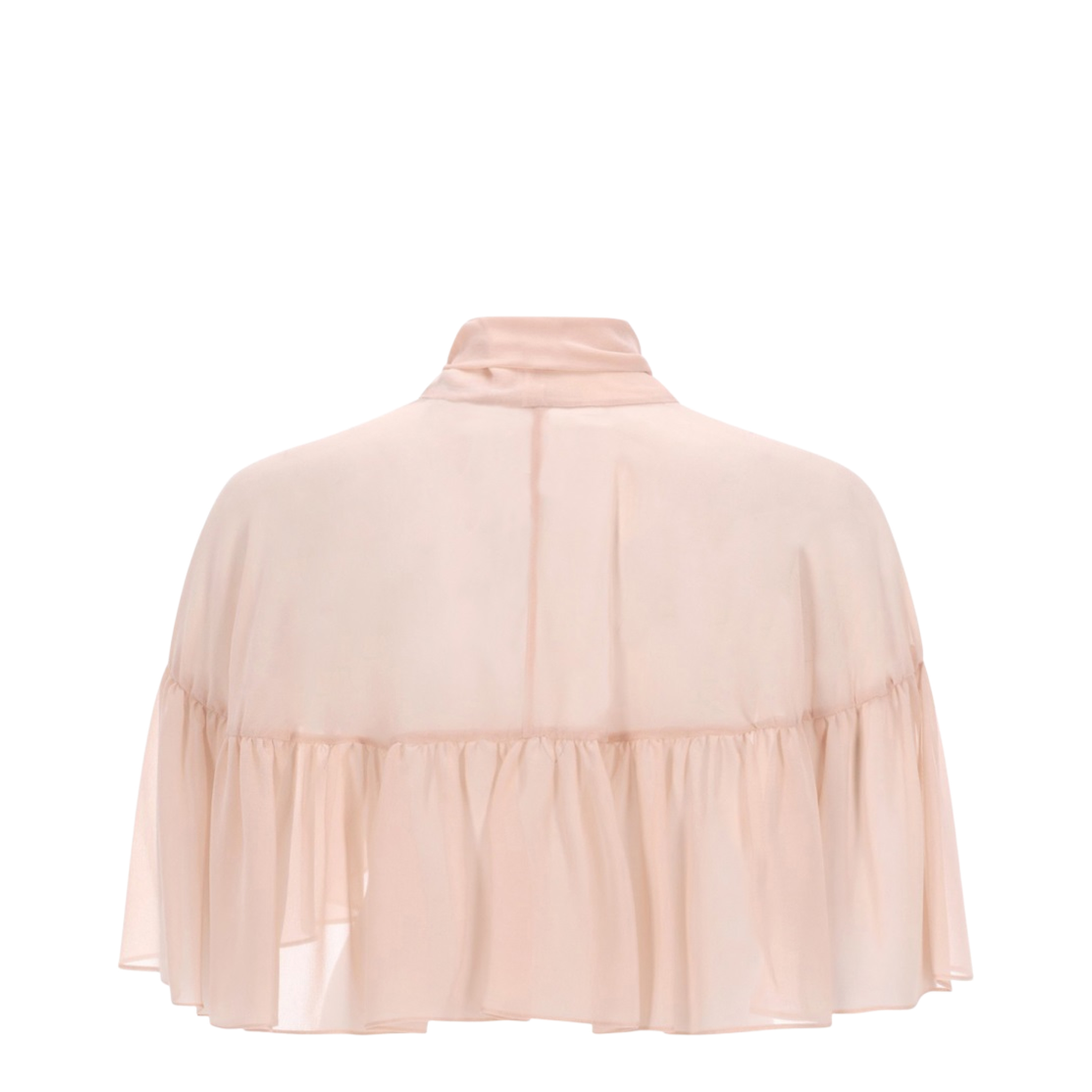 Silk Cape with Bow - Image 3