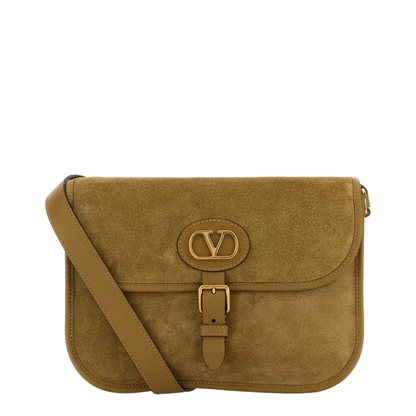 Antibes Suede Shoulder Bag - Image 1