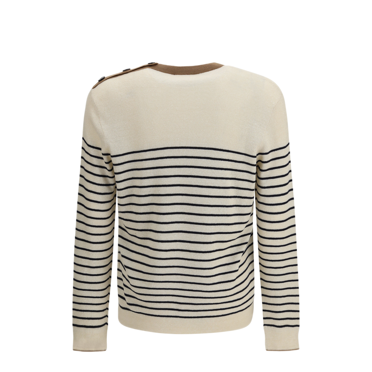Jacquard Wool And Cotton Blend Sweater - Image 2