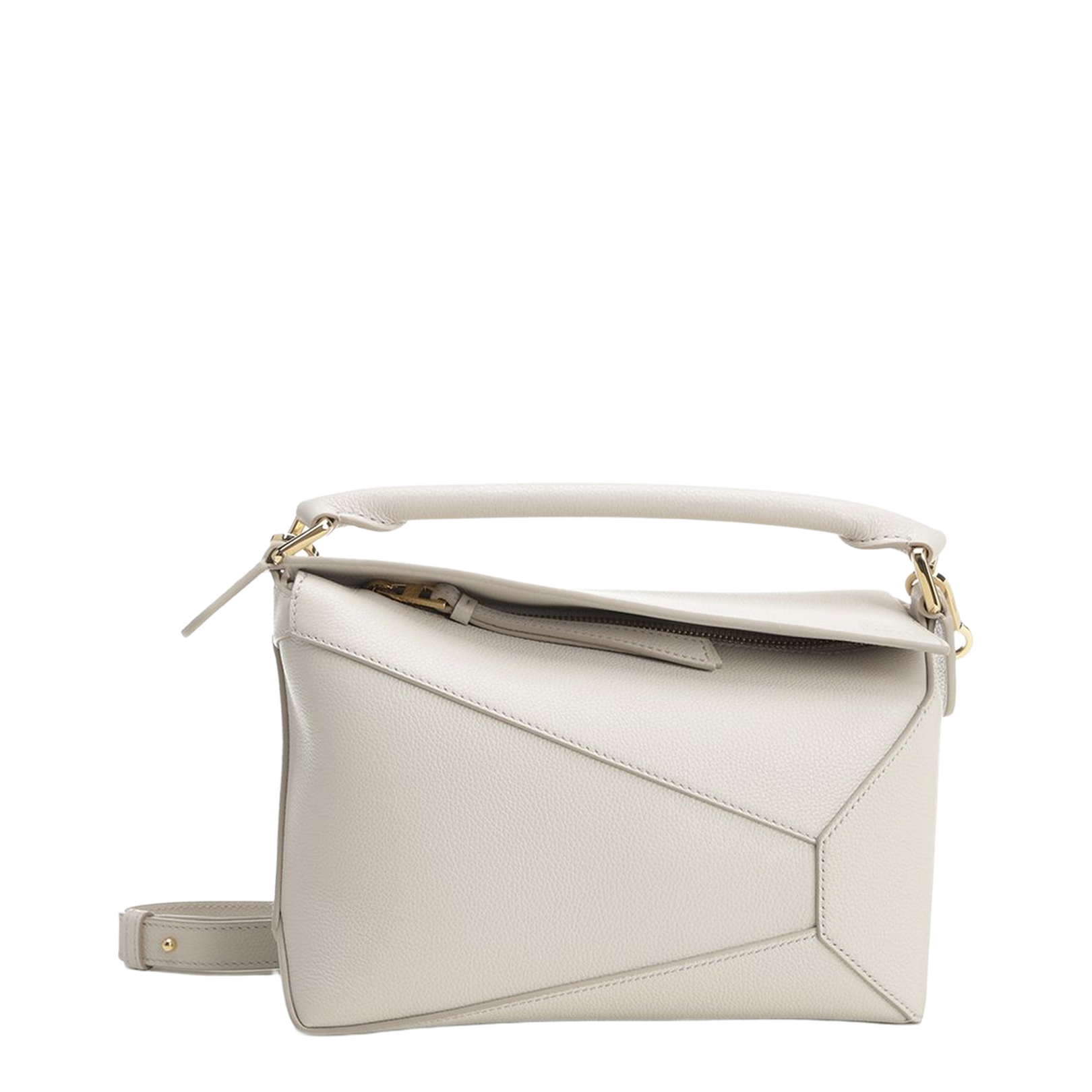 Puzzle Edge Small Bag In Soft Grained Calfskin - Image 5