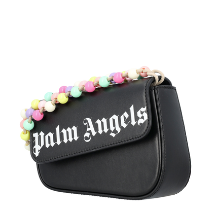 Black Leather Shoulder Bag - Image 3