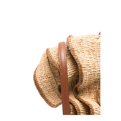 Goldentime Small Raffia Tote - Natural - Image 4