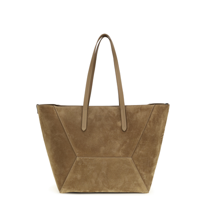 Suede Tote Bag - Image 1