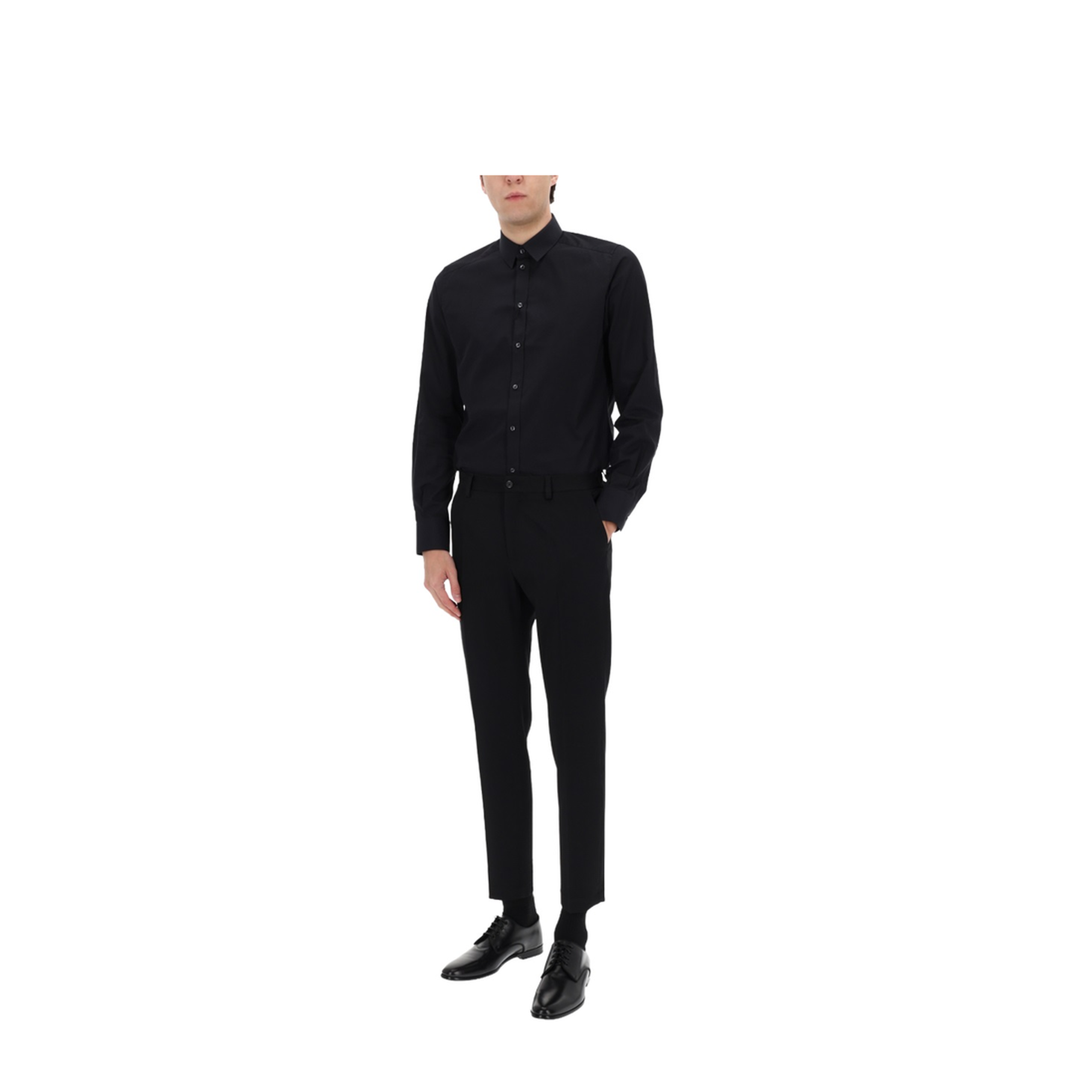 Straight Wool Pants - Image 2