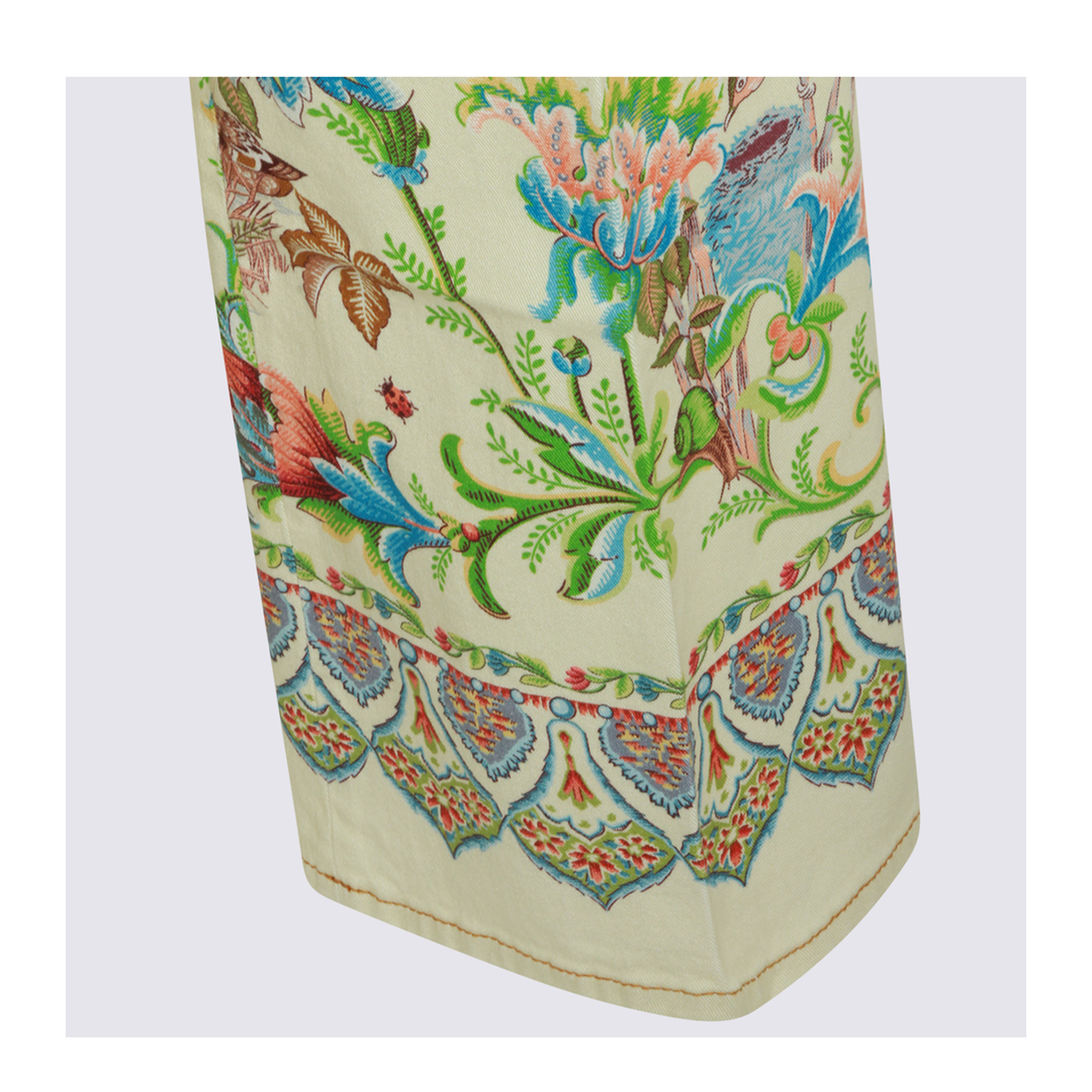 Women's Multicolor Pattern Jeans - Image 8