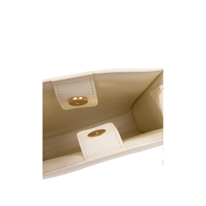 Tangle Leather Shoulder Bag Ivory - Image 3