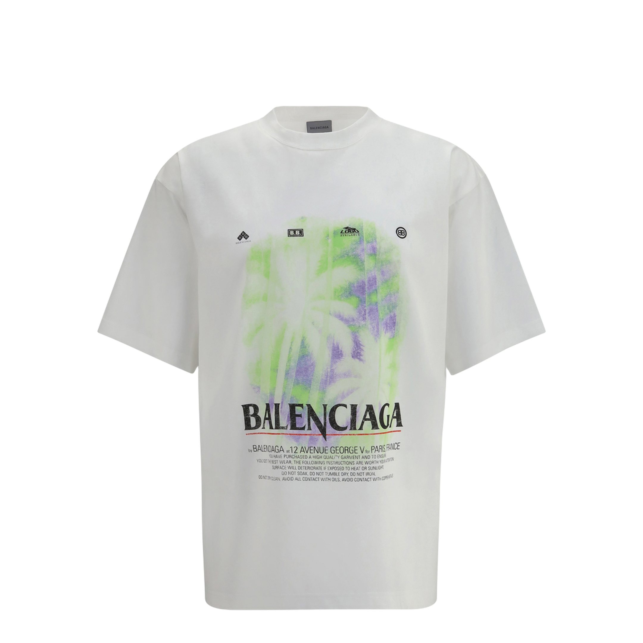 Printed Cotton T-Shirt - Image 1