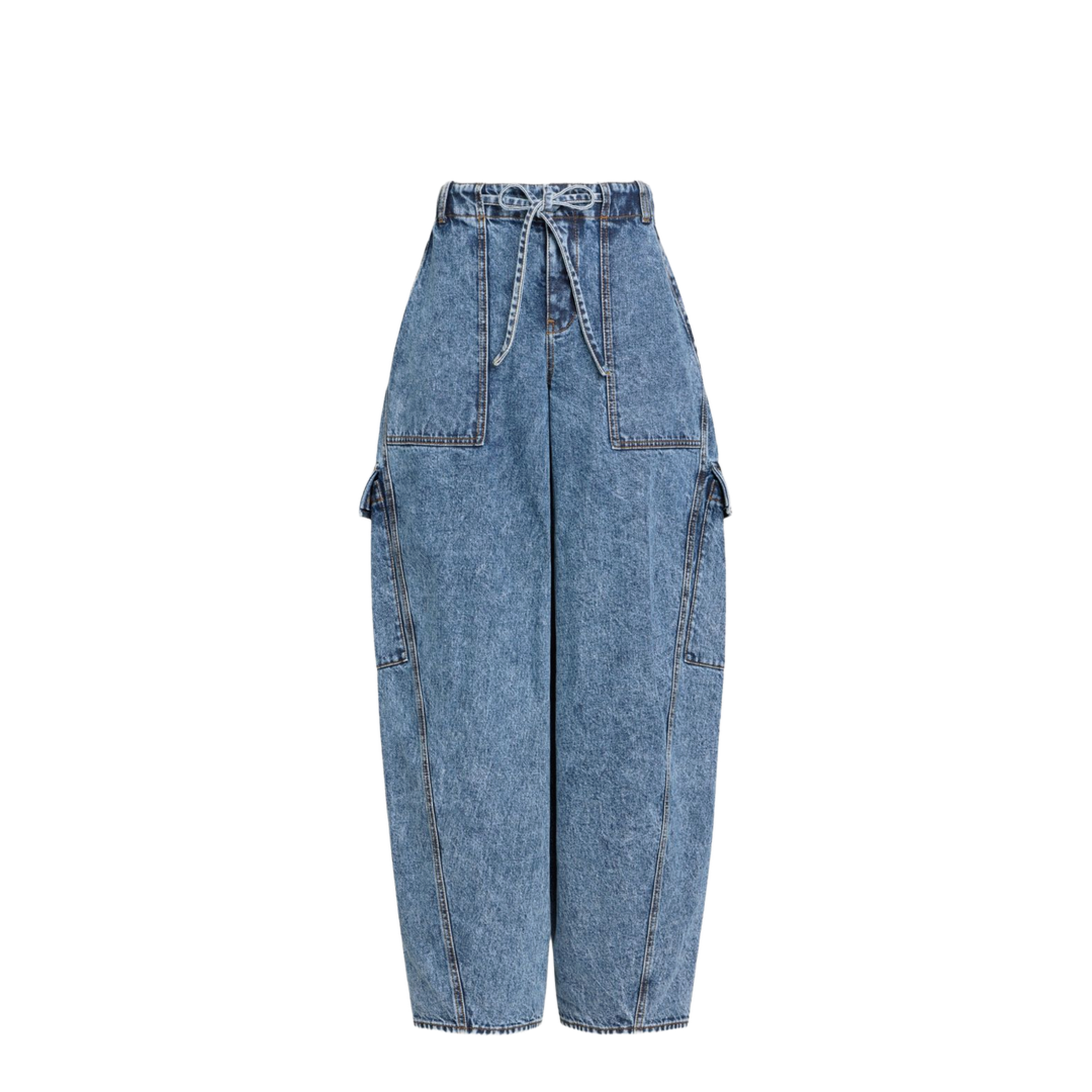 Cargo Denim Jeans - Image 1