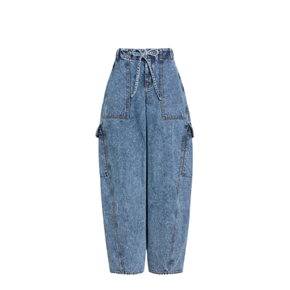 Cargo Denim Jeans - Image 1