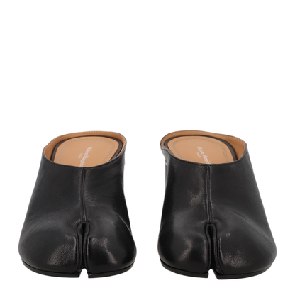 Black Tabi Mule Pumps - Image 1