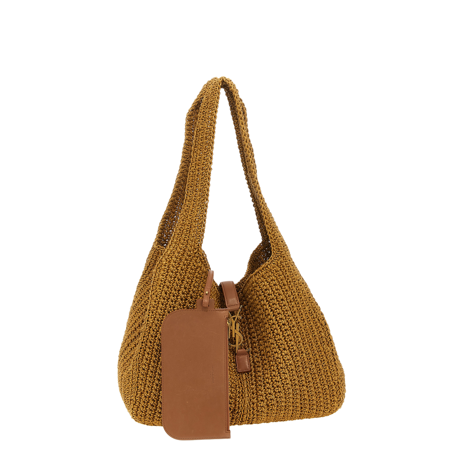 Le 5 à 7 Cord and Leather Tote Bags - Brown - Image 3