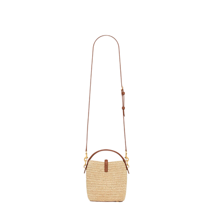 Le 37 Mini Raffia Mini Bags - Natural - Image 3