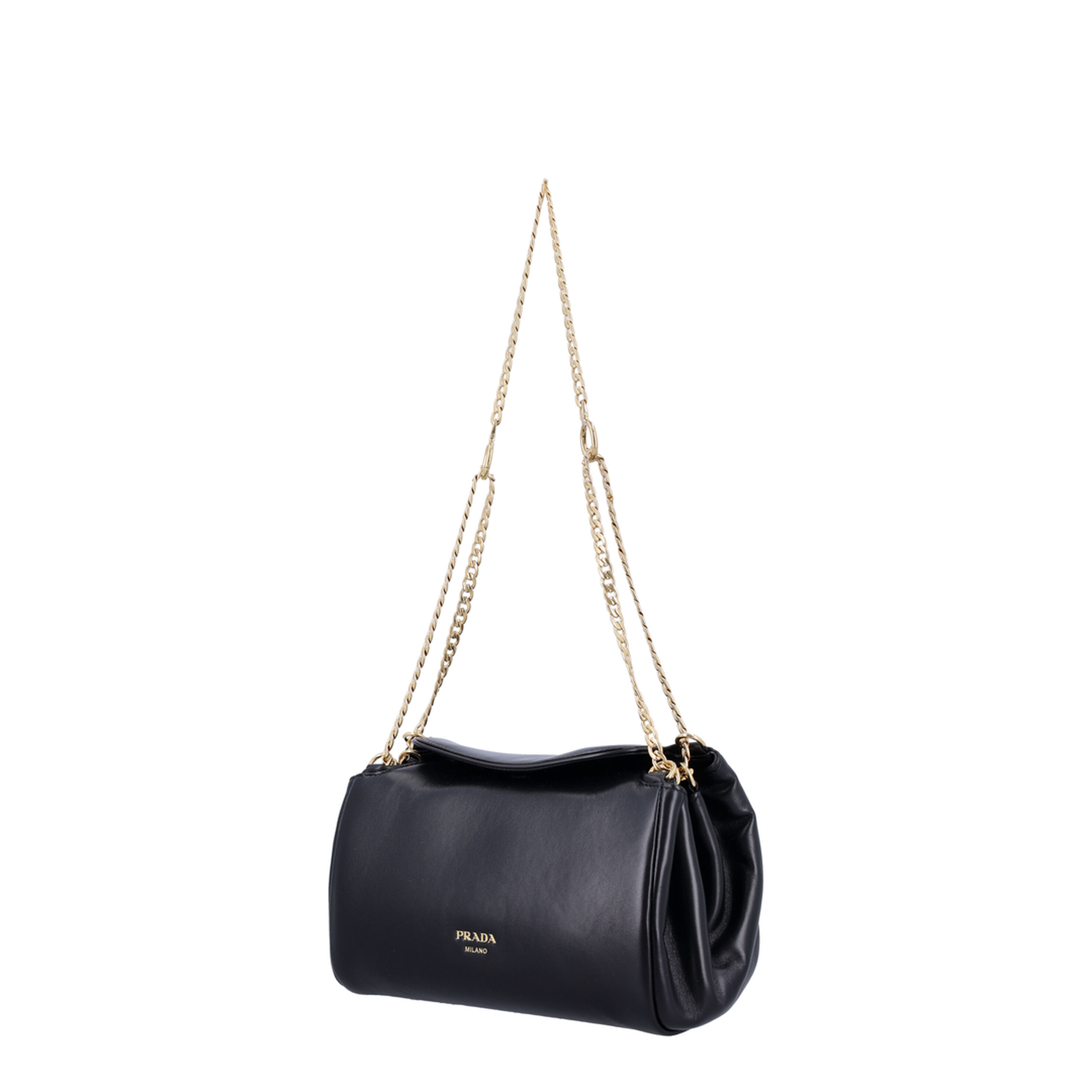 Tumulte Small Nappa Leather Shoulder Bag - Black - Image 3