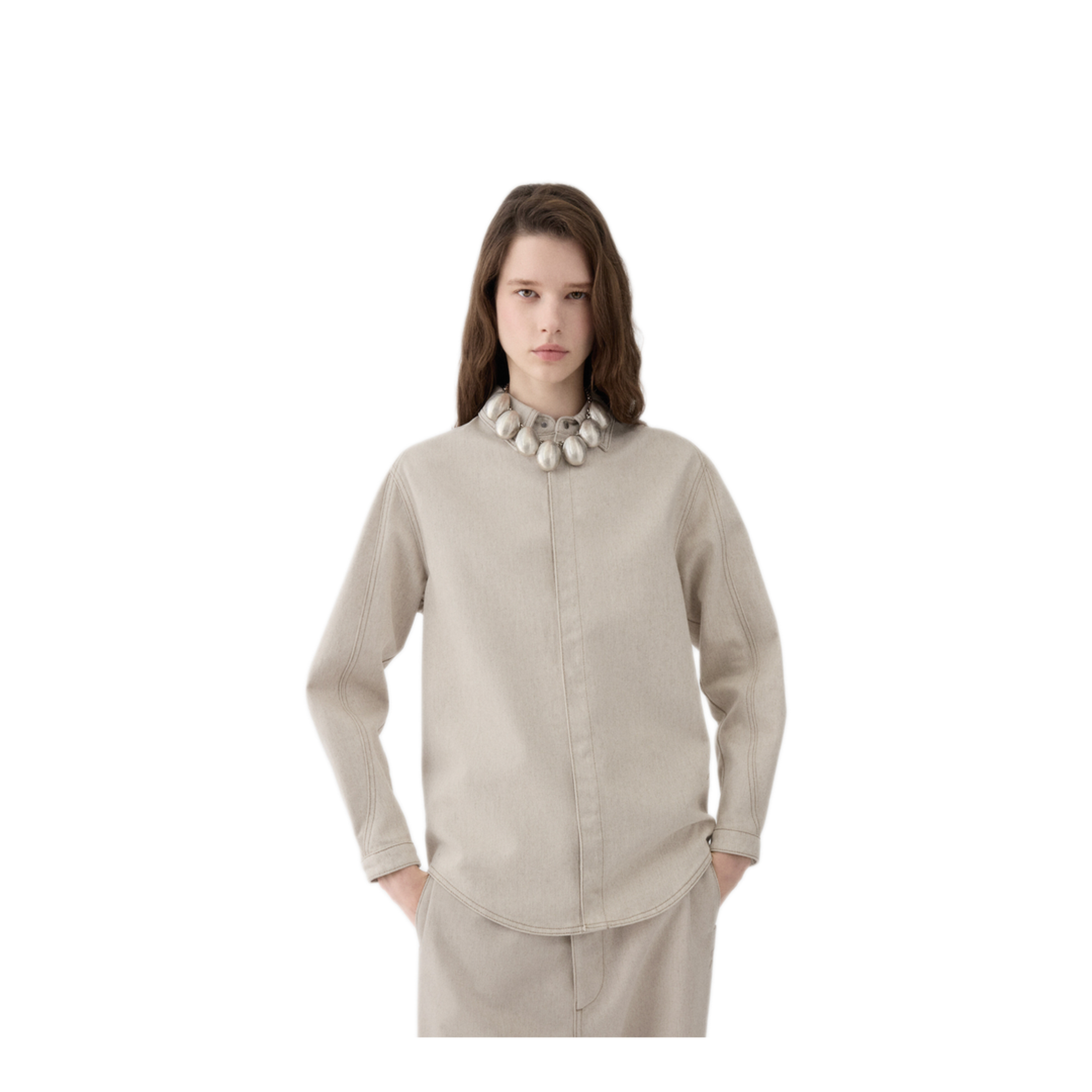 The Amelo Denim Shirt - Image 2