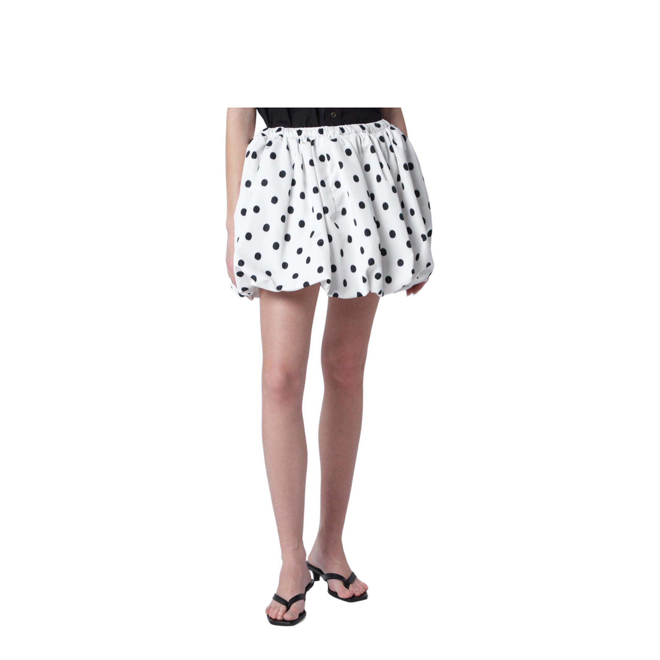 Polka-dot Bloomer Mini Skirt - Image 1