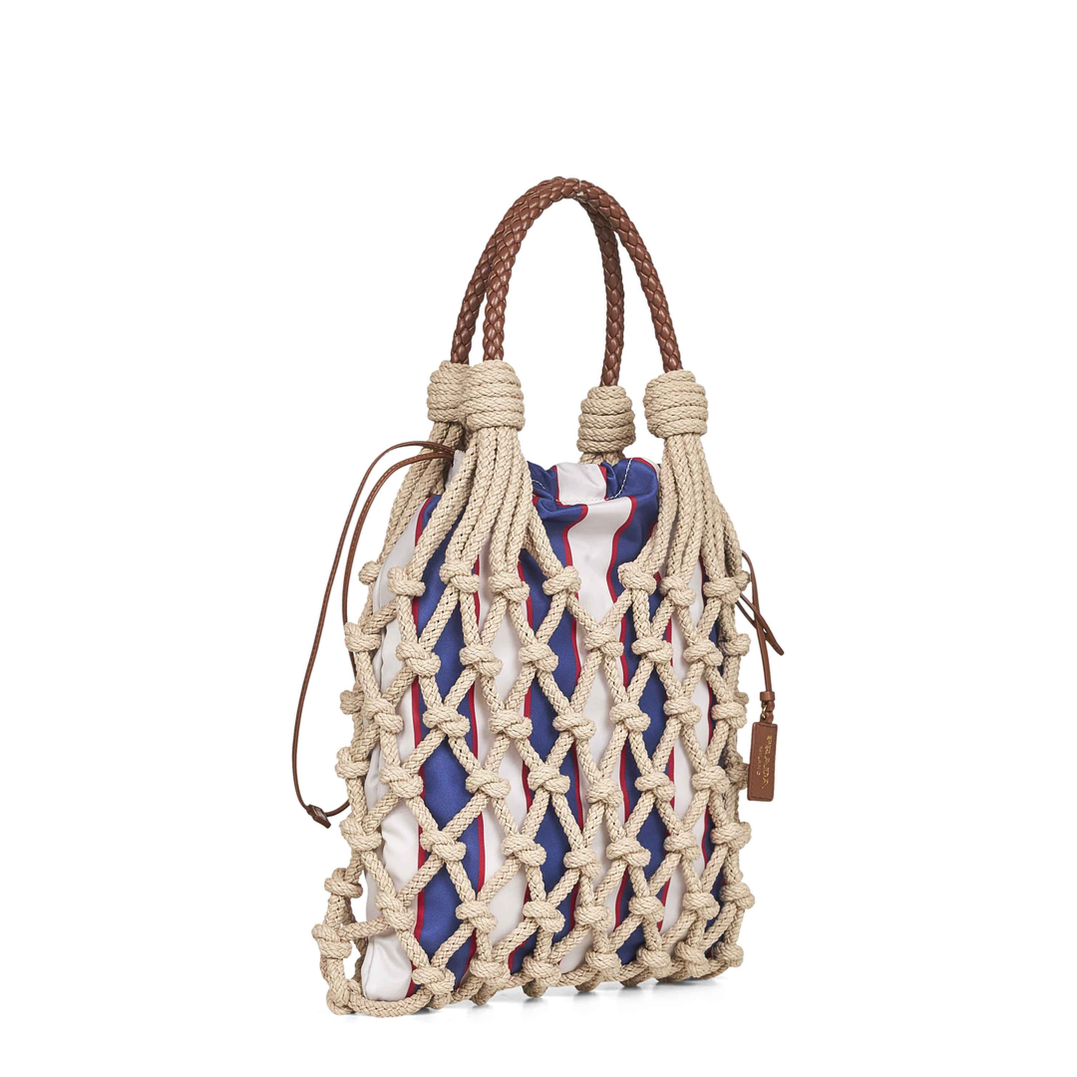 Woven Leather Handbag - Image 2