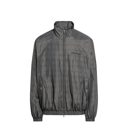 Nylon Jacket With Madras Print - Image 1