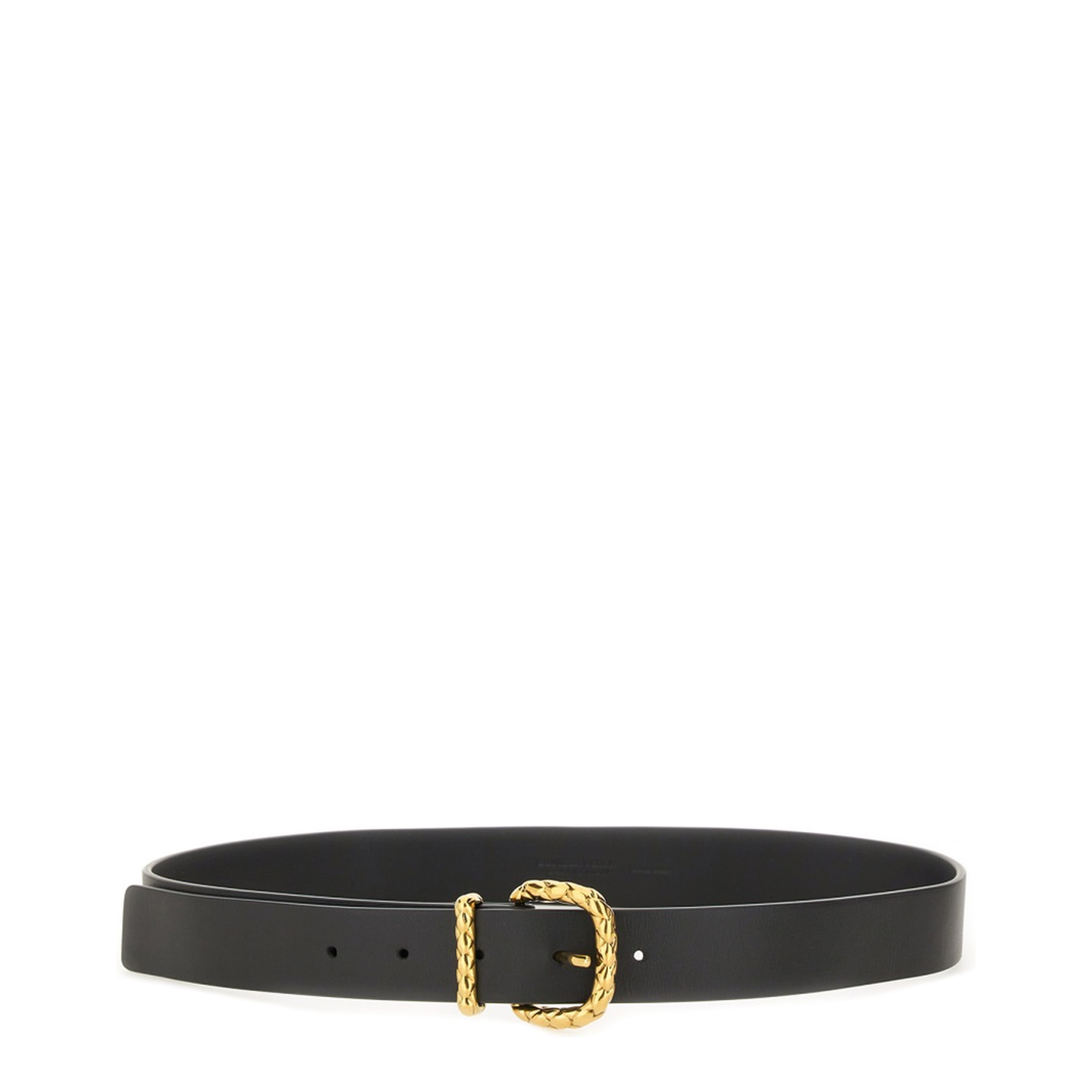 Coaxial Loop Belt in Black - Image 1