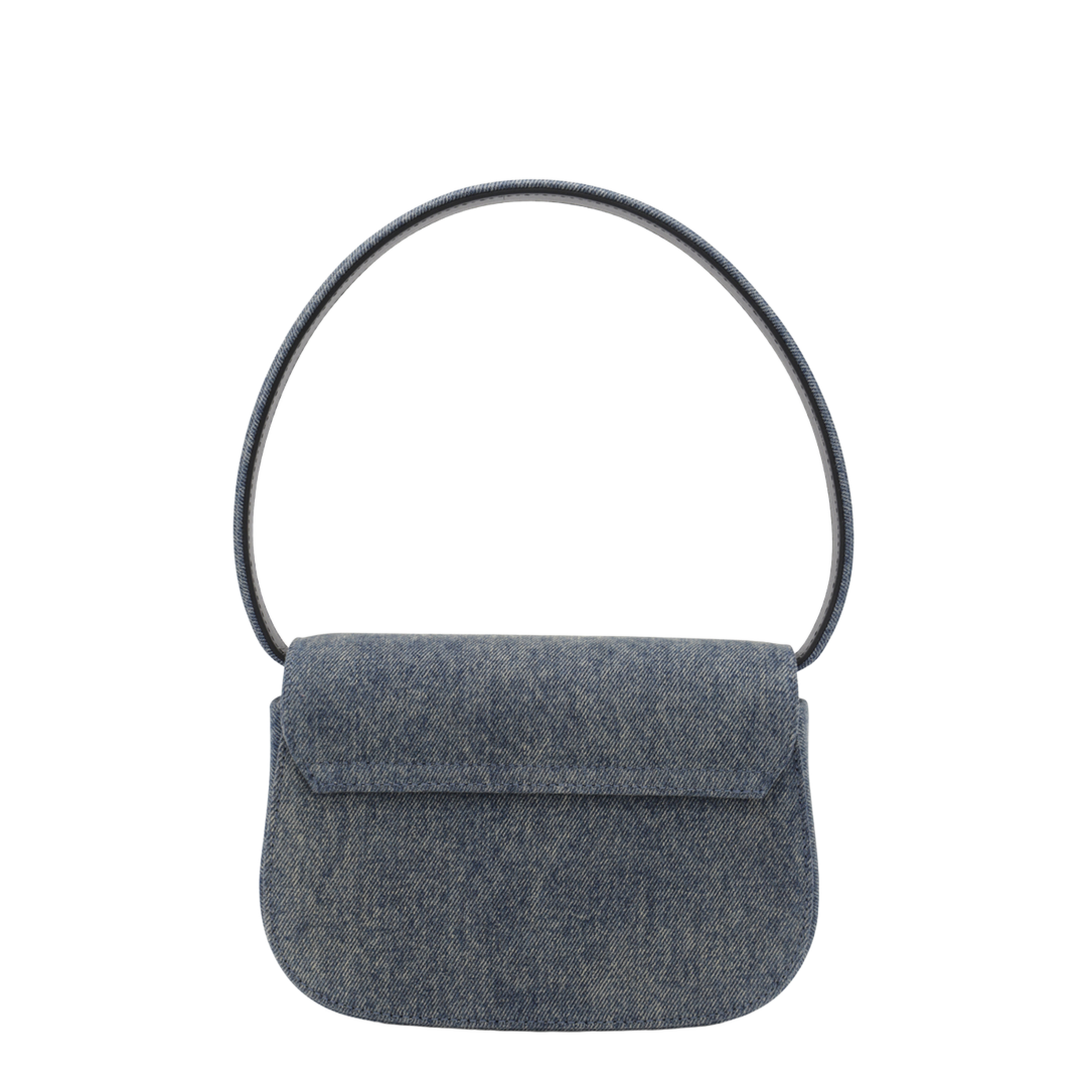 1DR Denim Shoulder Bag - Clear Blue - Image 5