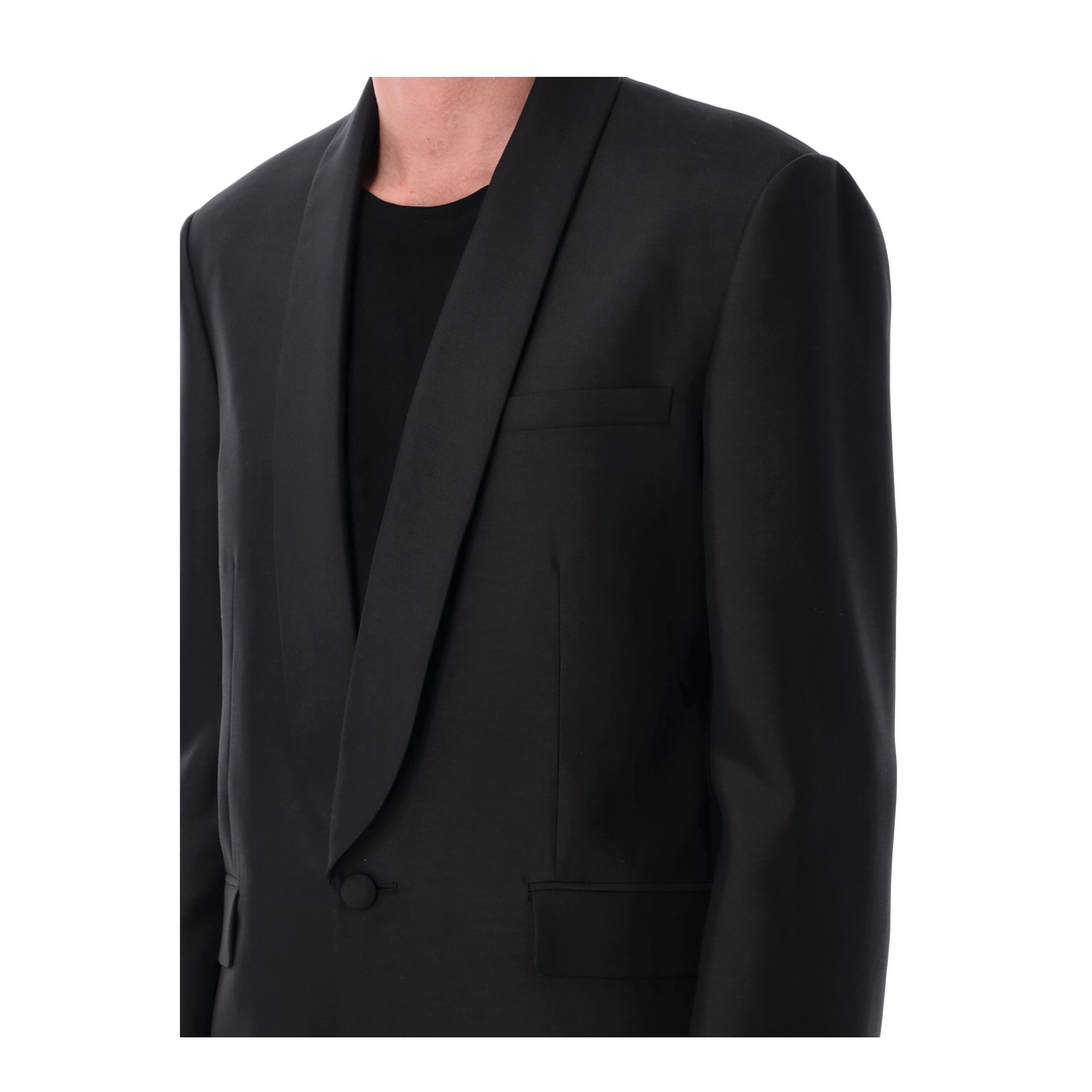 Wool and silk jacket - Image 3