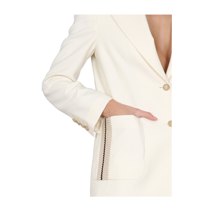 Blazer with Knit Detail - Image 3