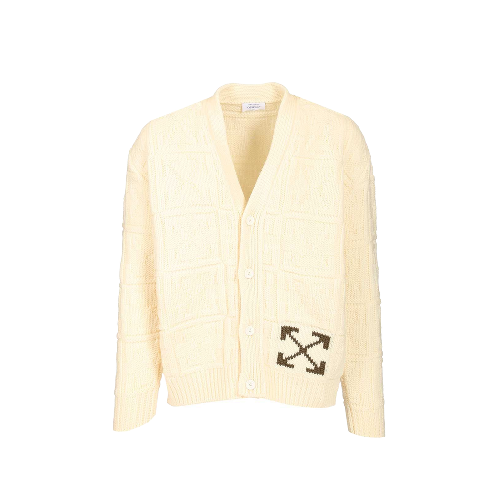 Arrow 3D Wool Cardigan - Image 1