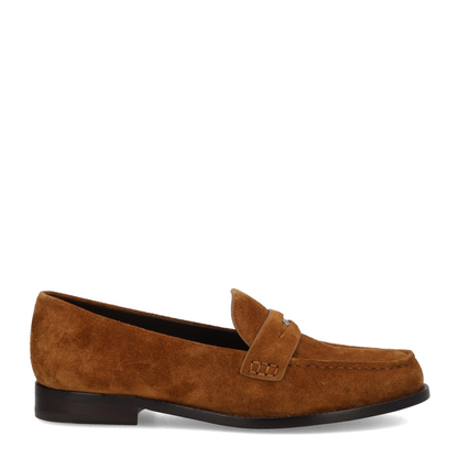Penny Suede Loafers - Image 1