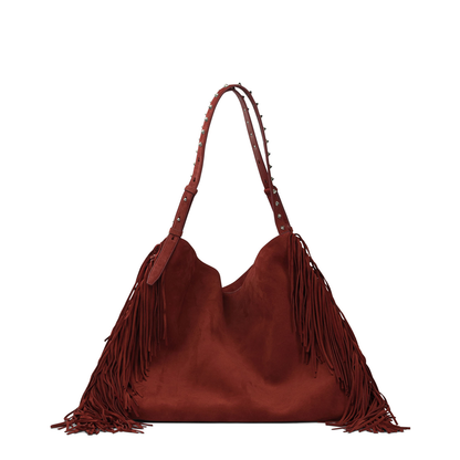 Baggy Tote Bag Reversed Calf Leather Fever - Image 1