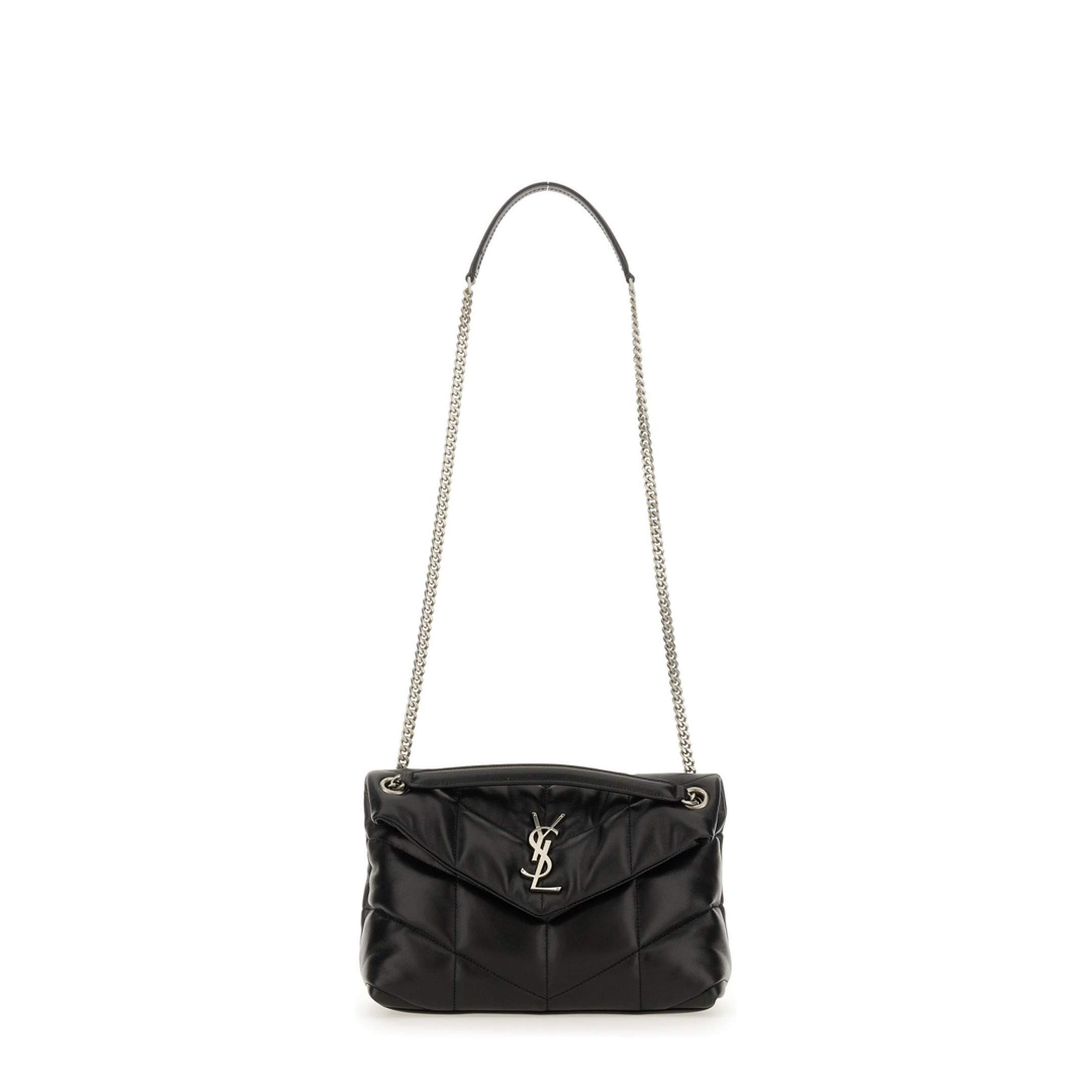 Puffer Small Nappa leather Shoulder Bags - Black - Image 2