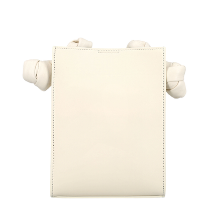 Ivory Leather Tangle Shoulder Bag - Image 4