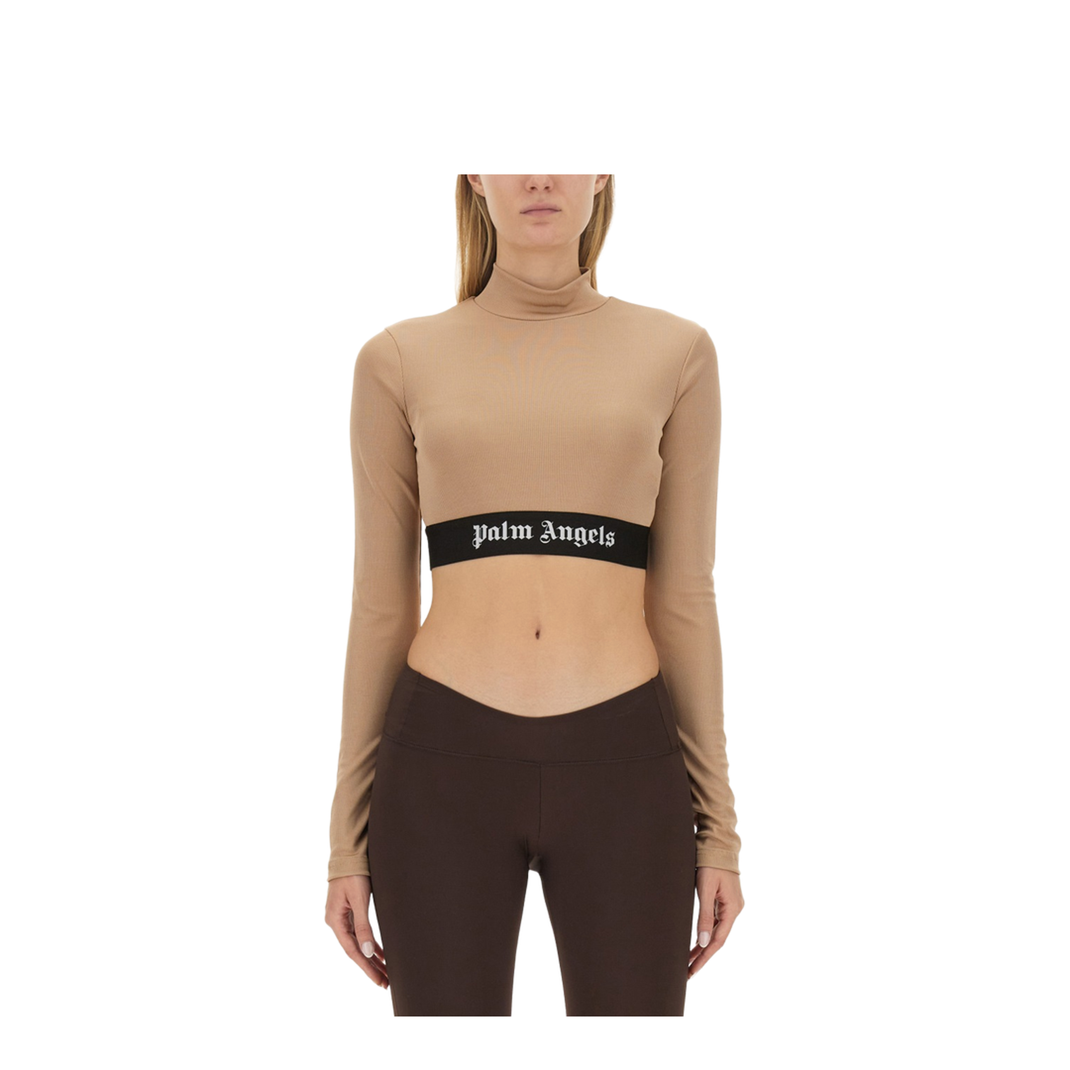 Cropped Top with Logo - Image 1