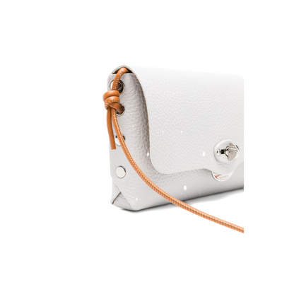 Lettera Daily Small Calf Leather Top-Handle Bag - Pearl / Light Grey - Image 2