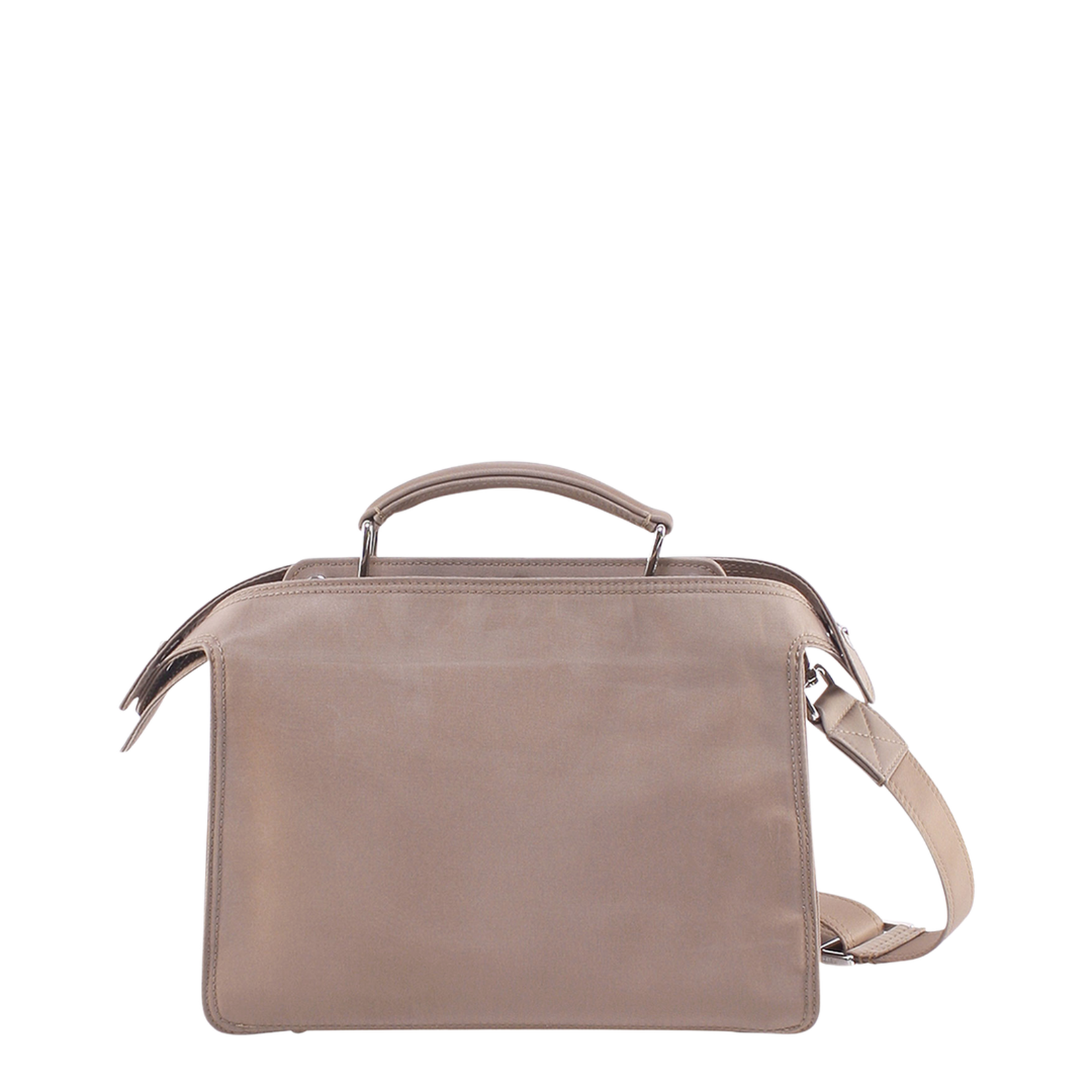 Peekaboo Mini
Brown Nylon Bag - Image 4