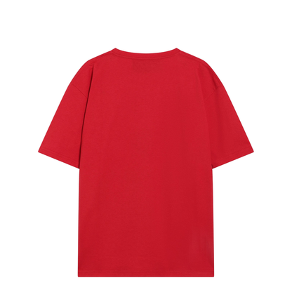 Red Cotton T-shirt - Image 2
