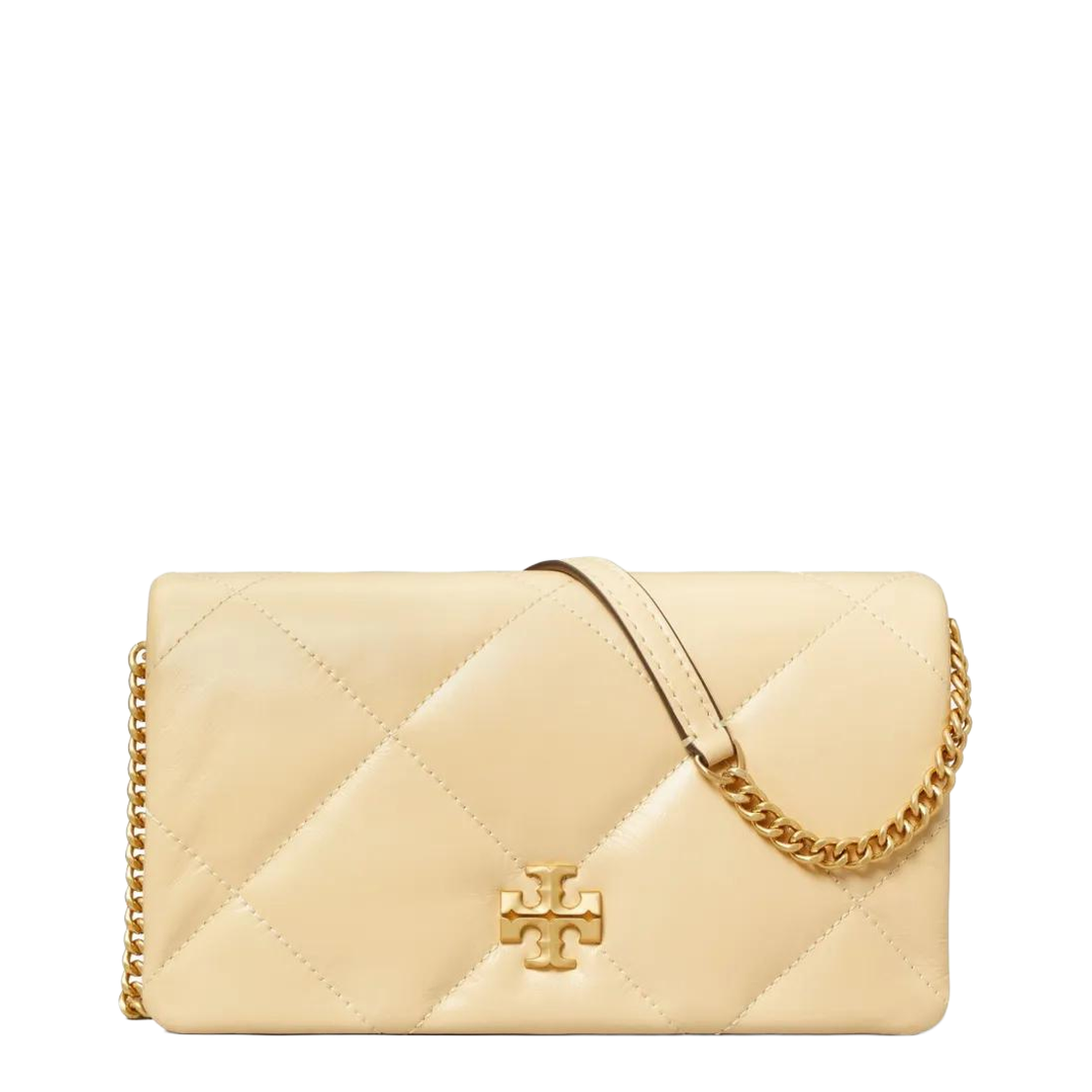 Kira Diamond Quilt Chain Wallet - Image 5