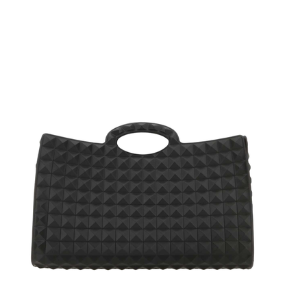 Black Rubber Le Troisième Shopping Bag - Image 1