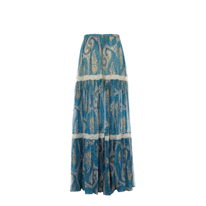 Lace Insert Skirt - Image 2