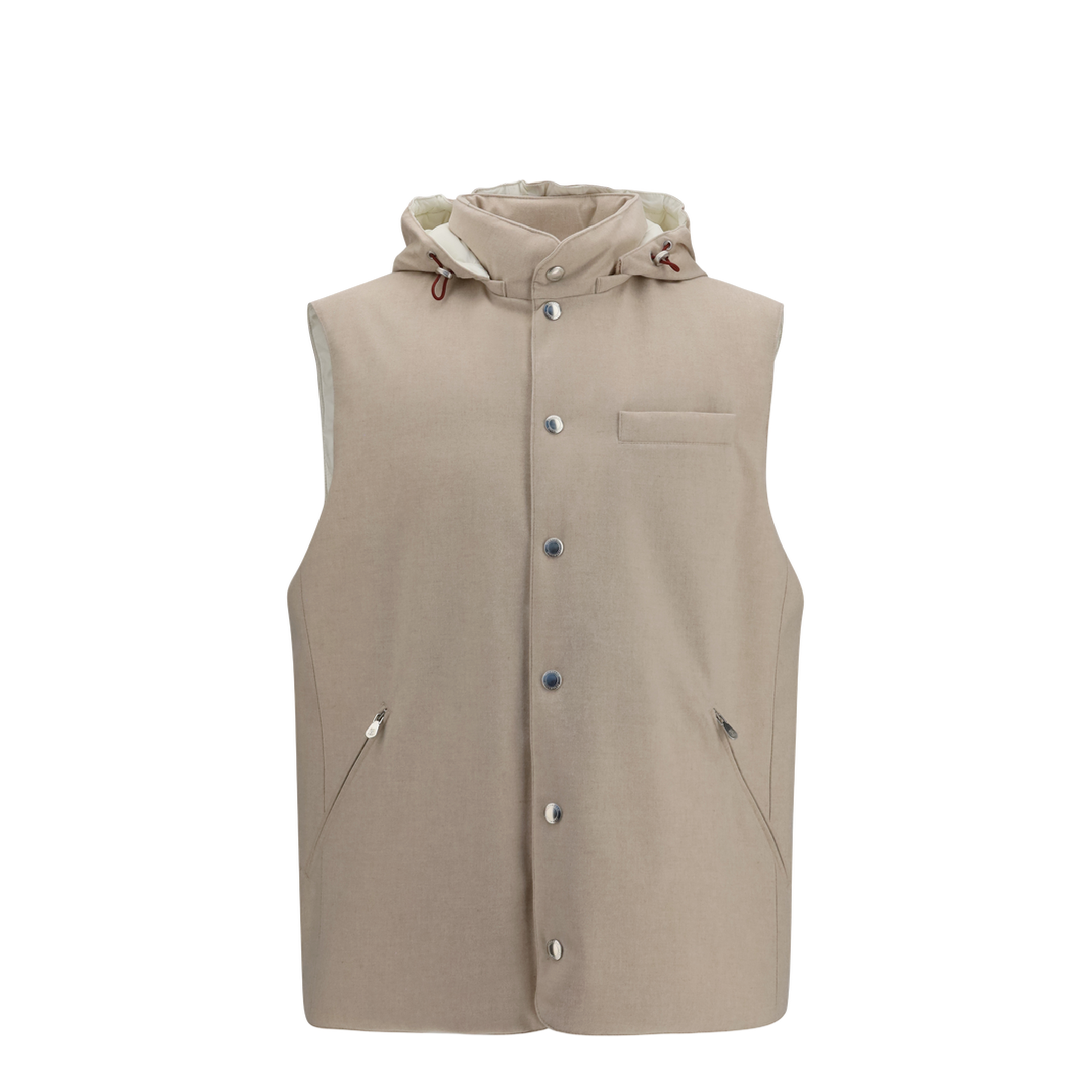 Wool Down Vest - Image 1