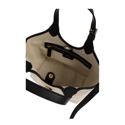 La Medusa Mini Hand Bag Canvas Cream - Image 5