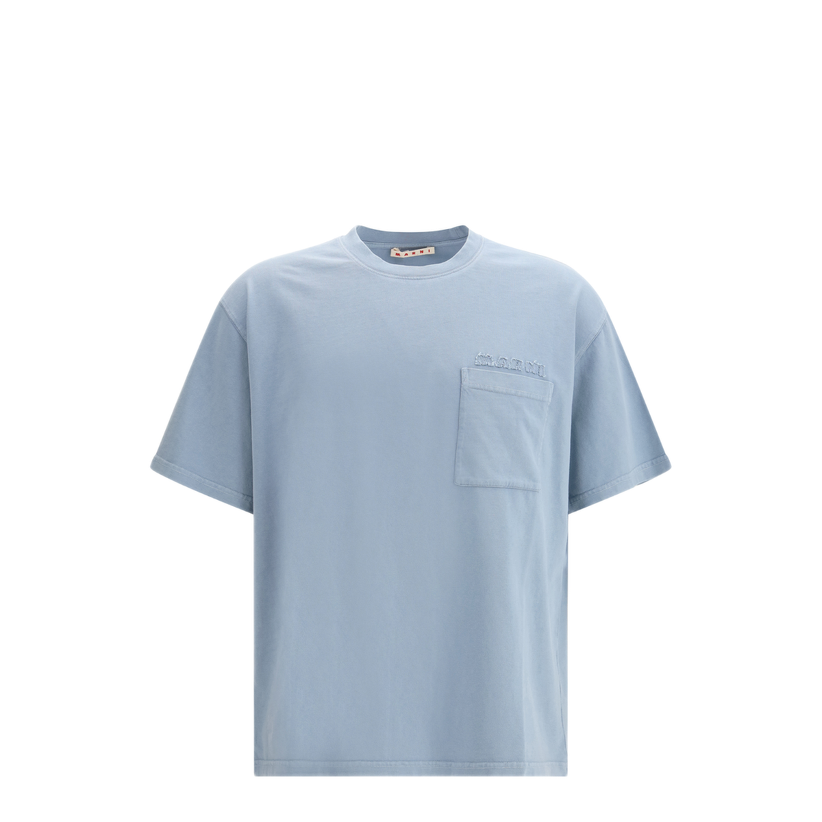 Cotton Jersey T Shirt With Chest Pocket - Image 1