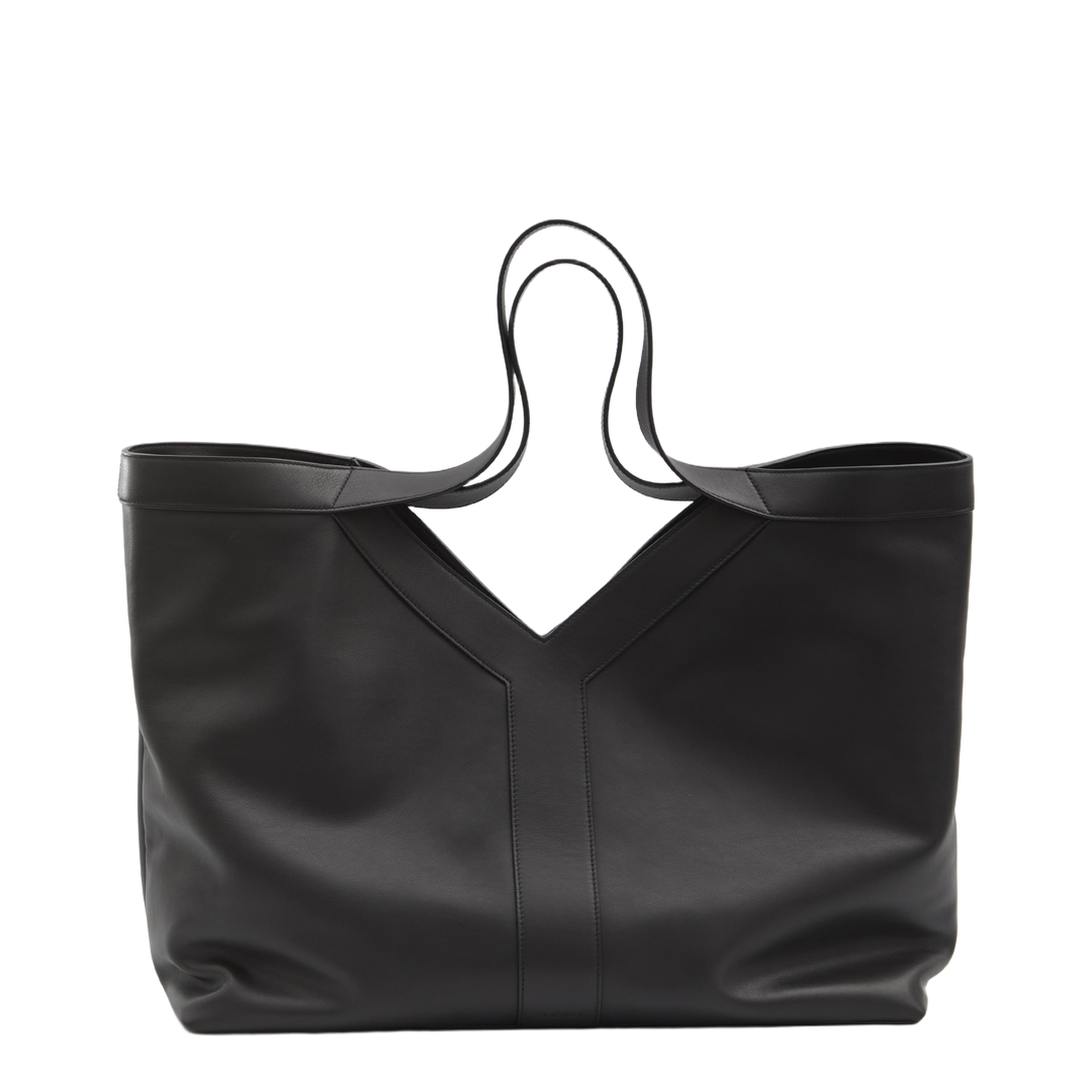 Large Tote in Leather - Image 1