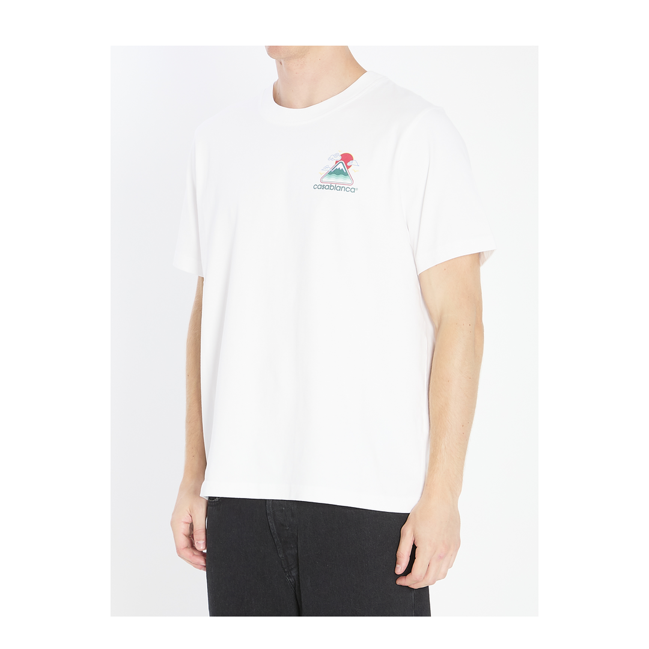 Wavy Mountain Printed T-Shirt - Image 2