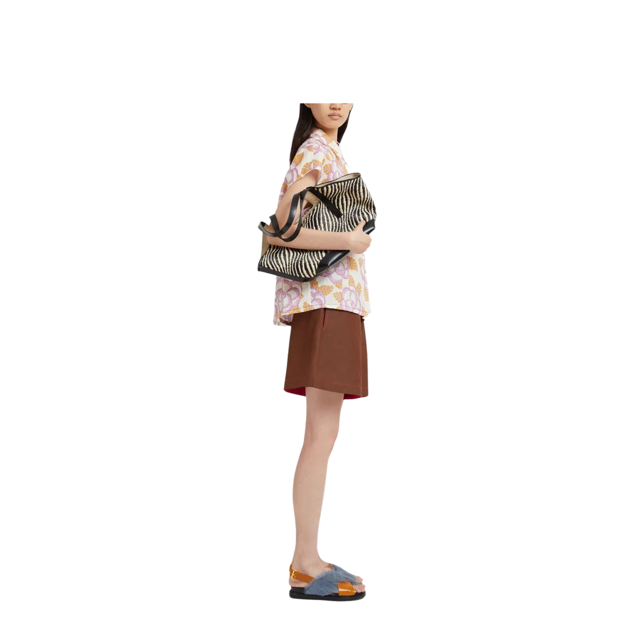 Floral Cap-Sleeved Shirt - Image 5