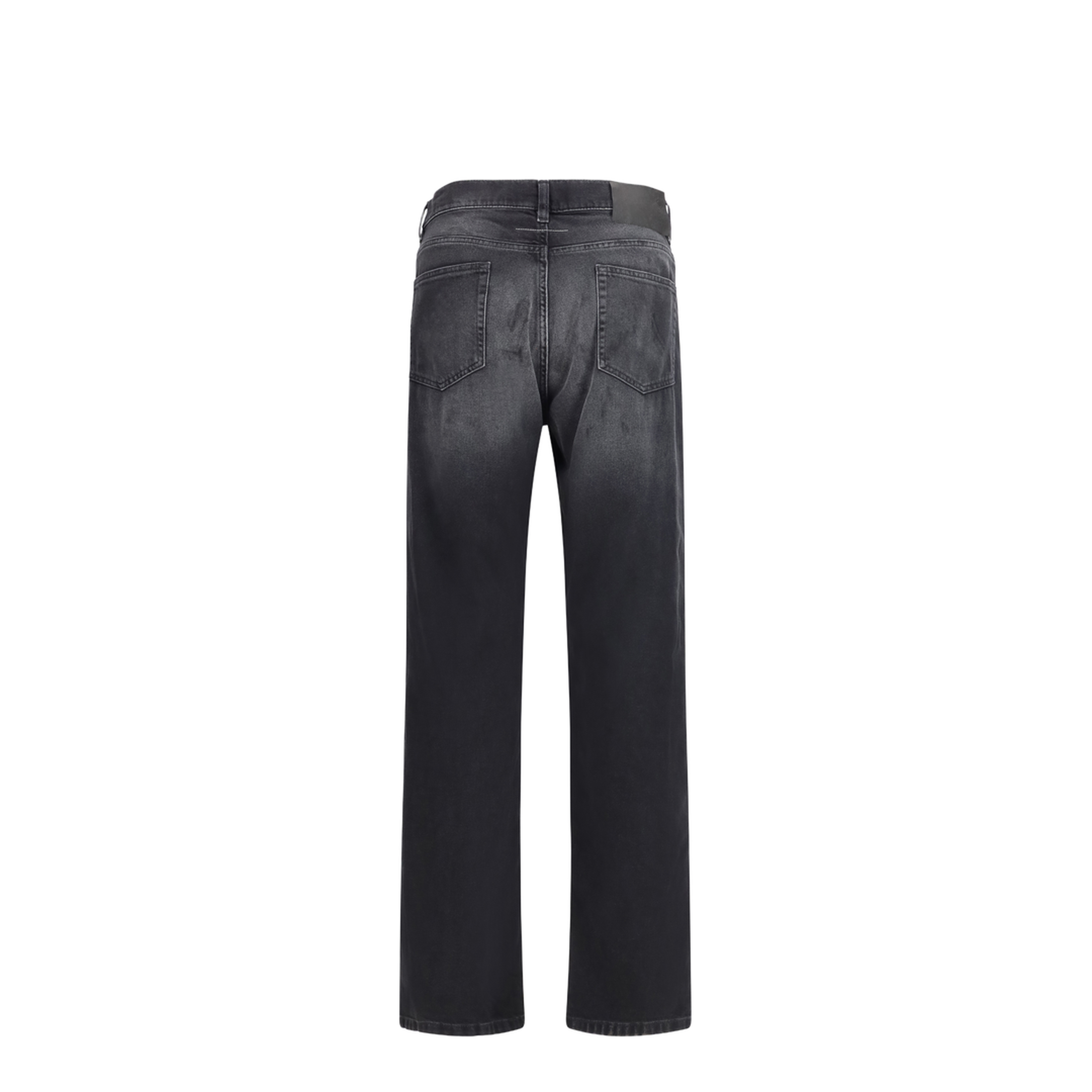 Straight-leg cotton Jeans - Image 2