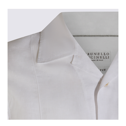 White Linen Shirt - Image 8