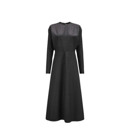 Dolman Wool Midi Dress - Image 1