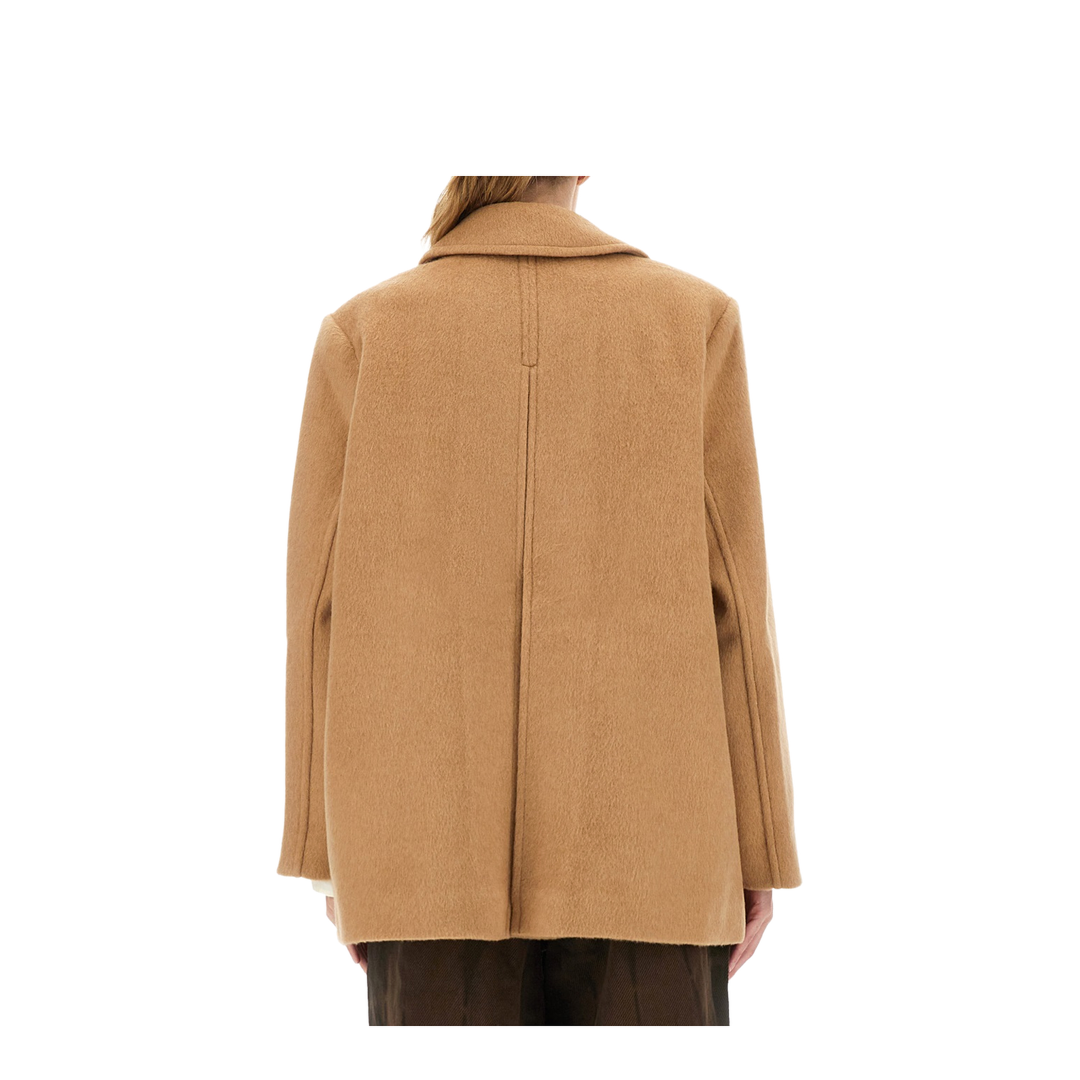 Double-Breasted Wool Blazer - Image 3