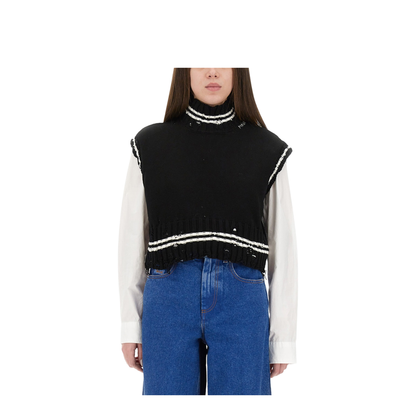 Short Cotton Vest - Image 1