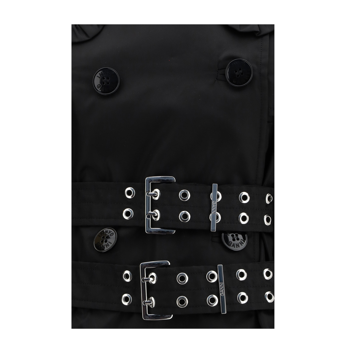 Belted Double Breasted Coat - Image 3